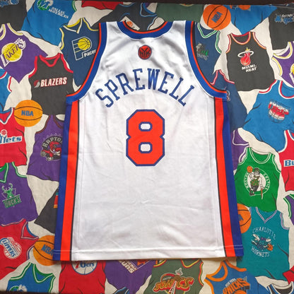 New York Knicks NBA Jersey S Sprewell