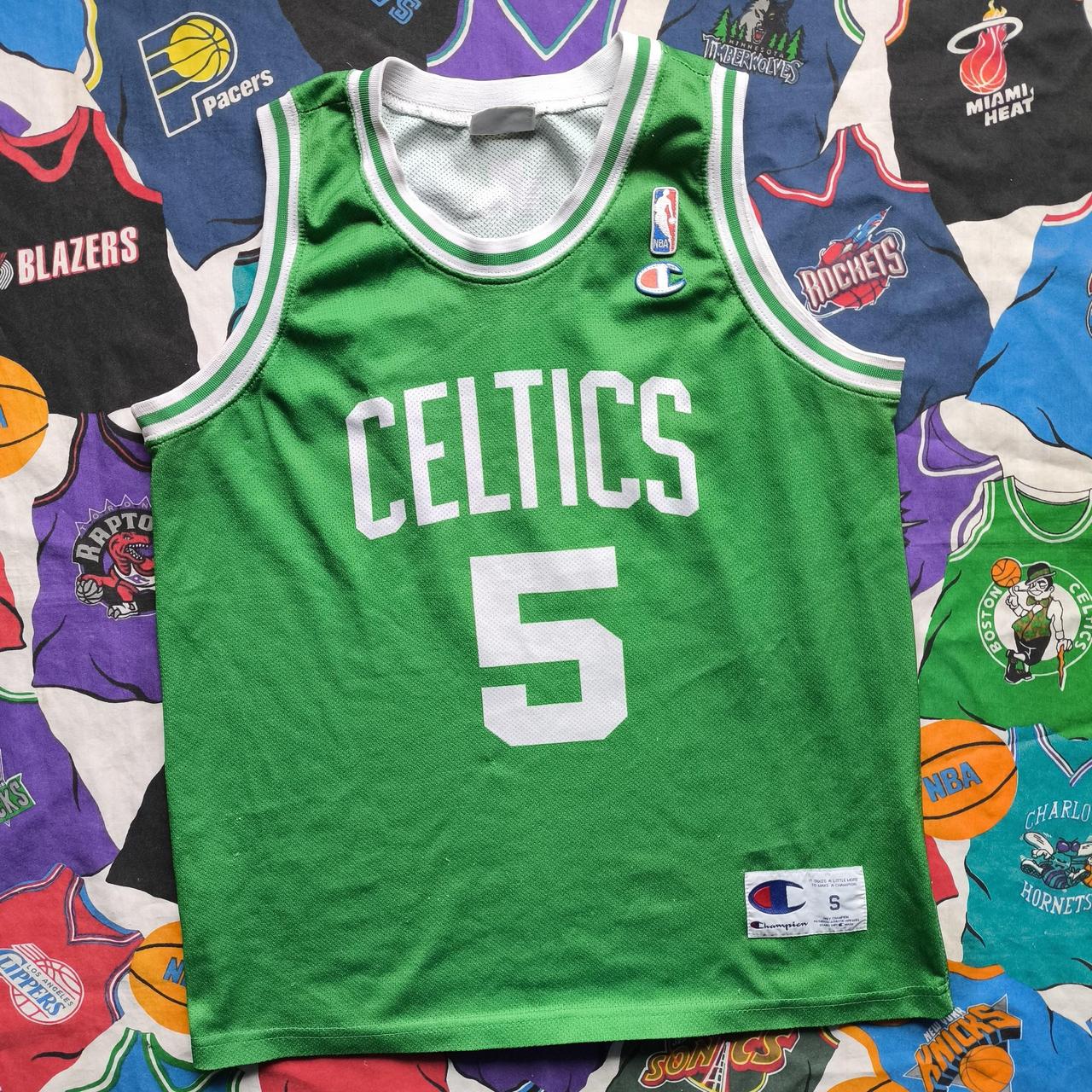Boston Celtics Champion NBA Jersey S Garnett