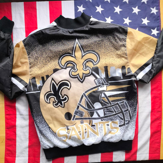 New Orleans Saints NFL Fanimation Jacket L
