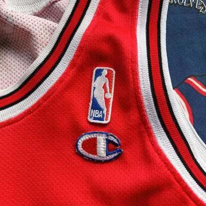 Chicago Bulls NBA Vest Champion Basketball Jersey S Deng