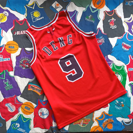 Chicago Bulls NBA Vest Champion Basketball Jersey S Deng