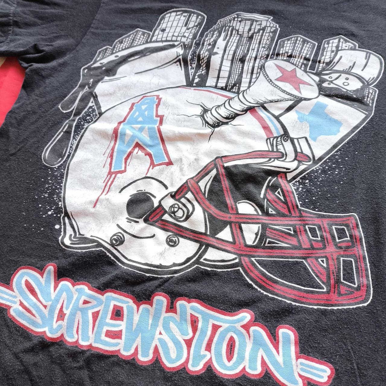 Houston Oilers Screwston T-Shirt M