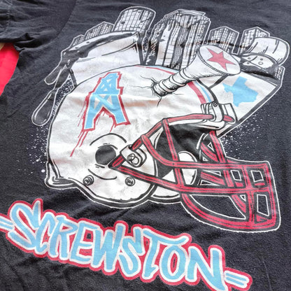 Houston Oilers Screwston T-Shirt M