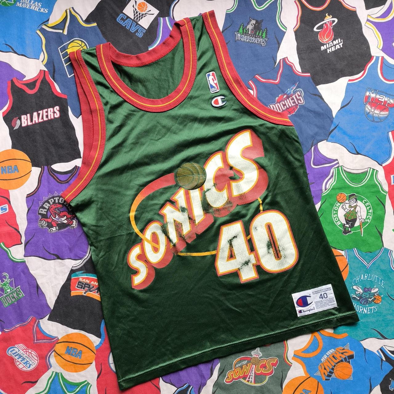 Seattle Sonics NBA Jersey S Kemp