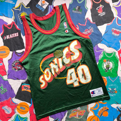 Seattle Sonics NBA Jersey S Kemp