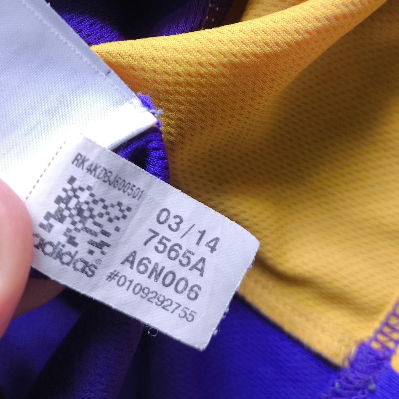 Los Angeles Lakers Adidas NBA Jersey M Bryant