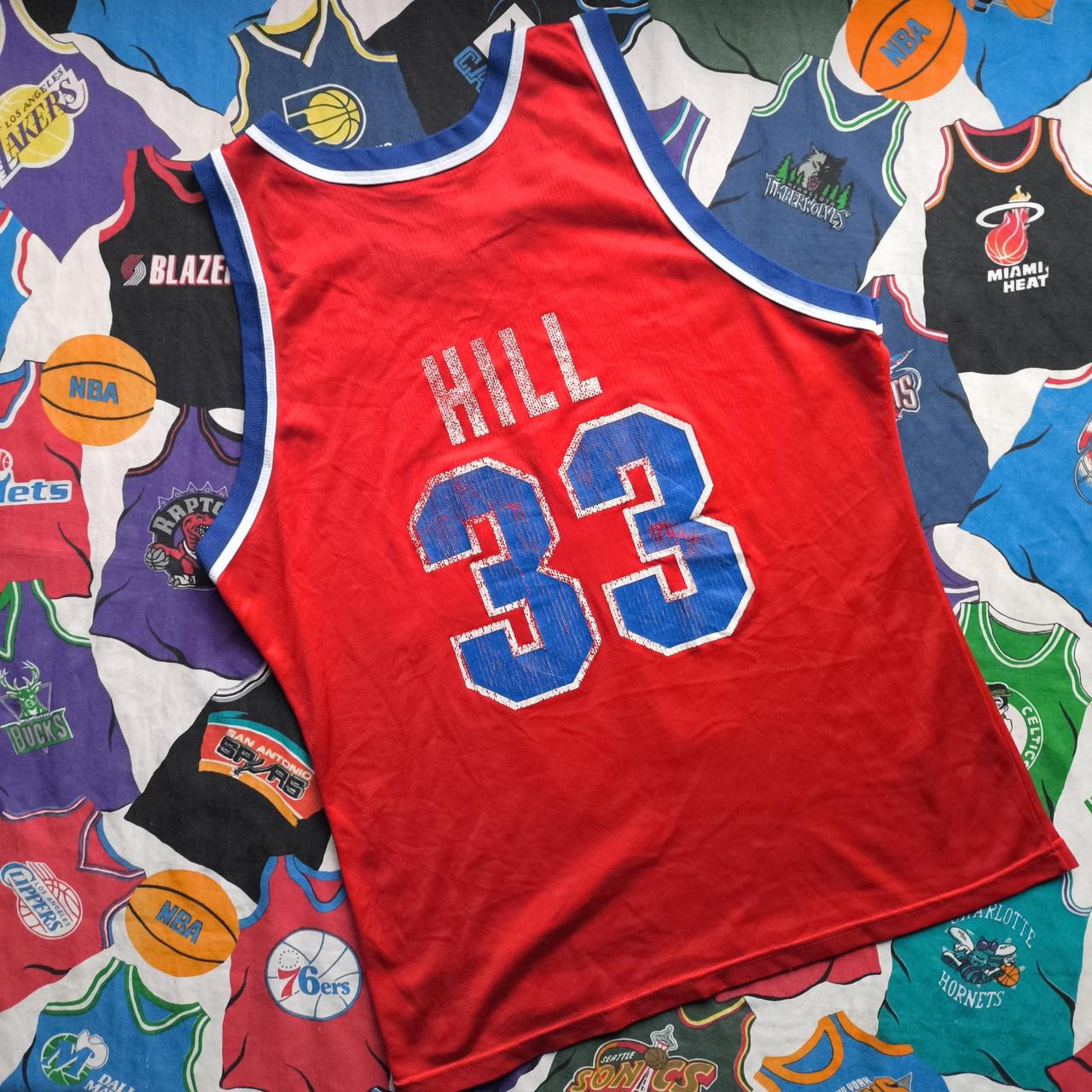 Detroit Pistons NBA Jersey M Hill