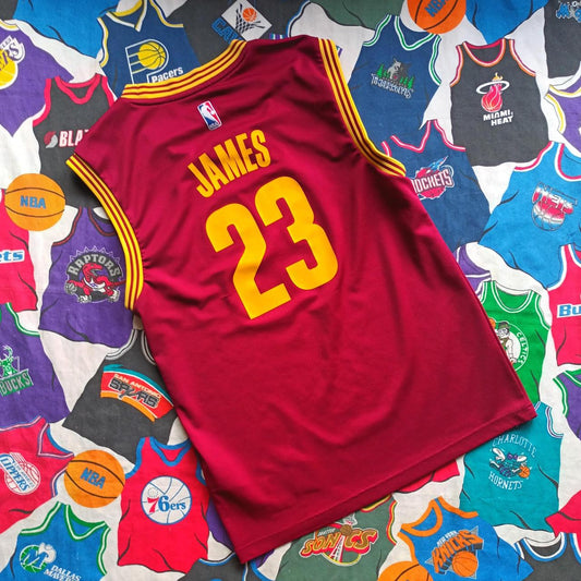 Cleveland Cavaliers Basketball Jersey S James