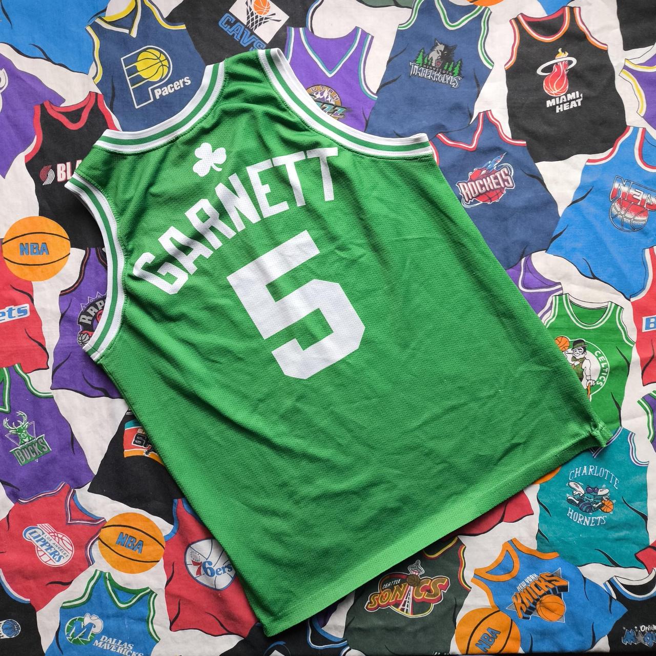 Boston Celtics Champion NBA Jersey S Garnett