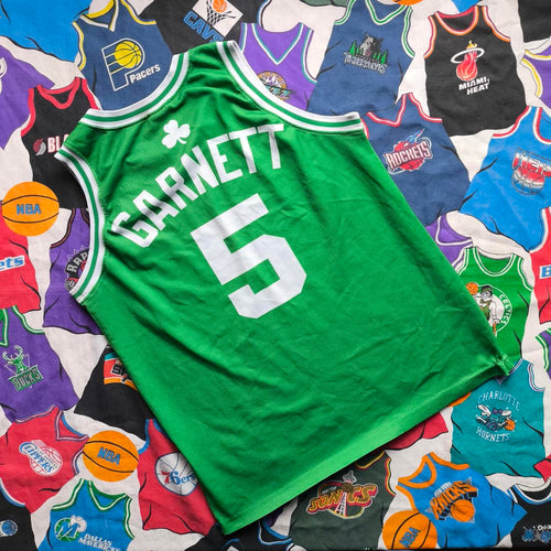 Boston Celtics Champion NBA Jersey S Garnett