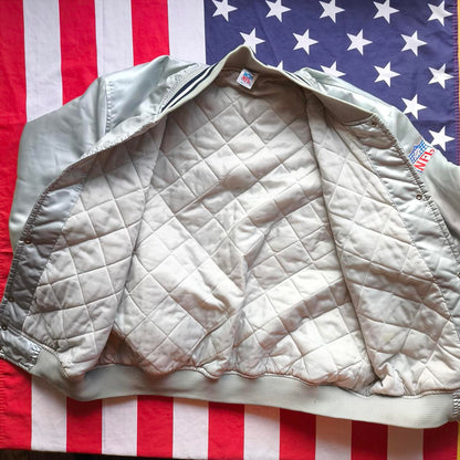 Dallas Cowboys Satin Bomber Jacket L