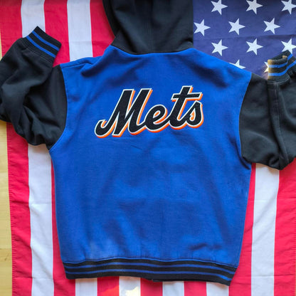 New York Mets Full Zip Hoodie M