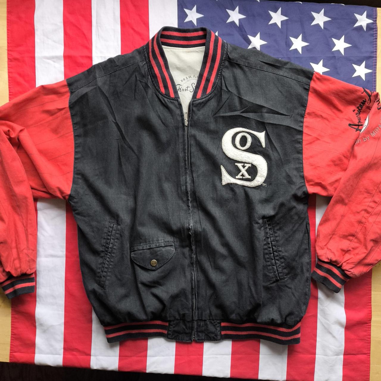 Chicago White Sox Mirage Baseball Jacket L