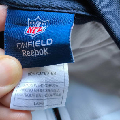 Chicago Bears NFL Track Jacket Large Reebok