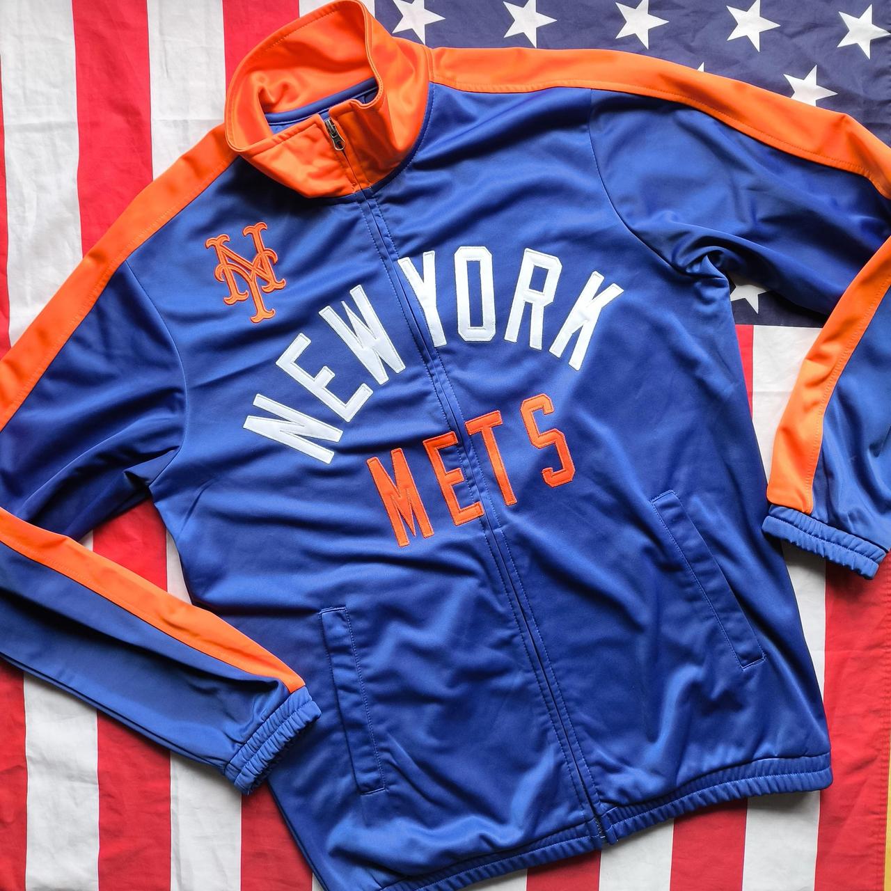 New York Mets MLB Track Jacket M