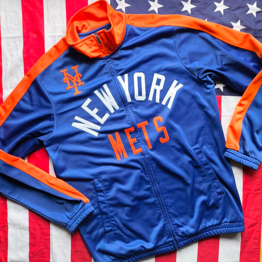 New York Mets MLB Track Jacket M