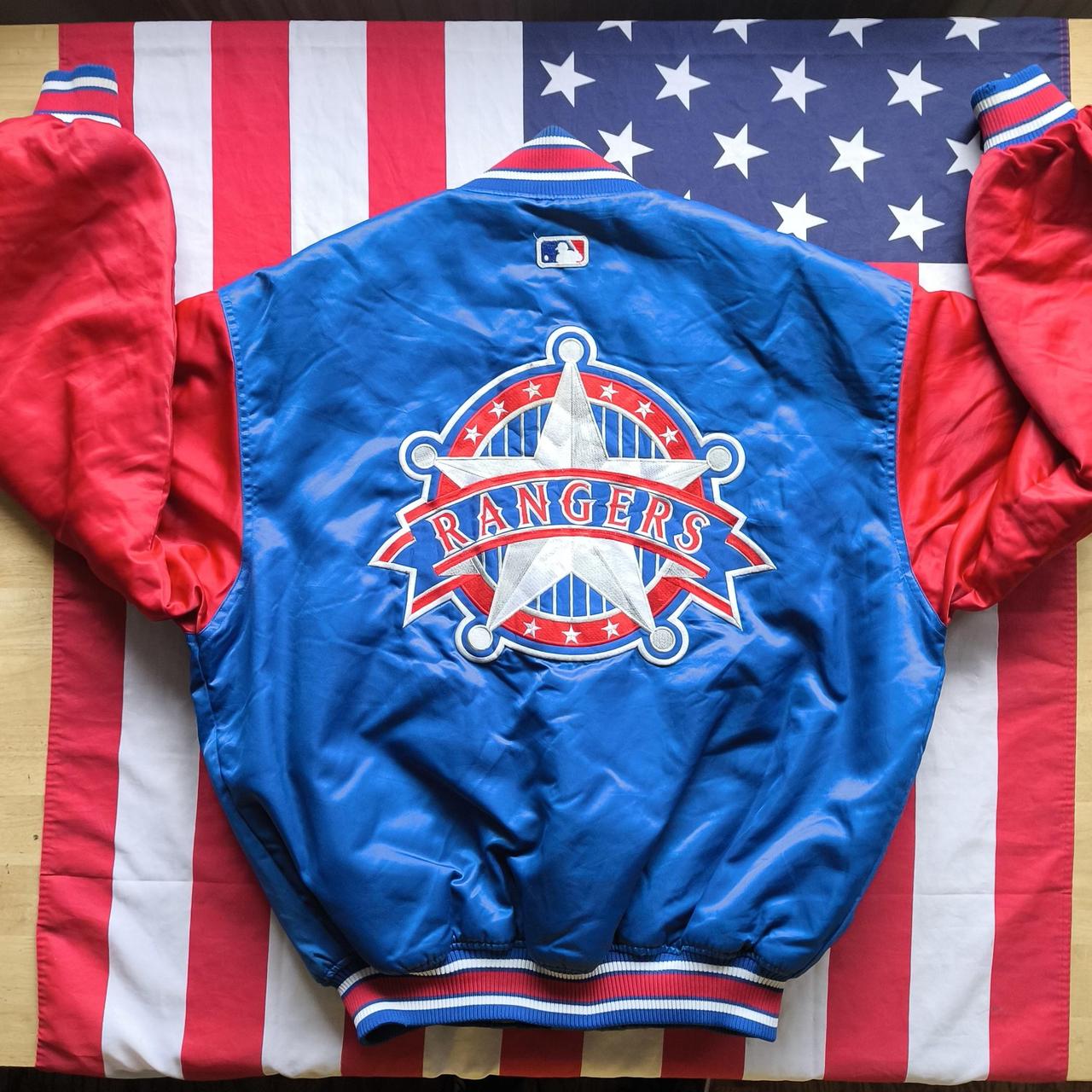 Texas Rangers MLB Bomber Jacket M