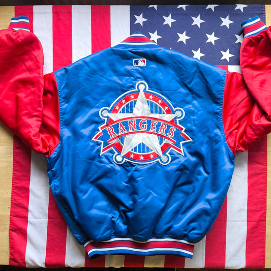 Texas Rangers MLB Bomber Jacket M