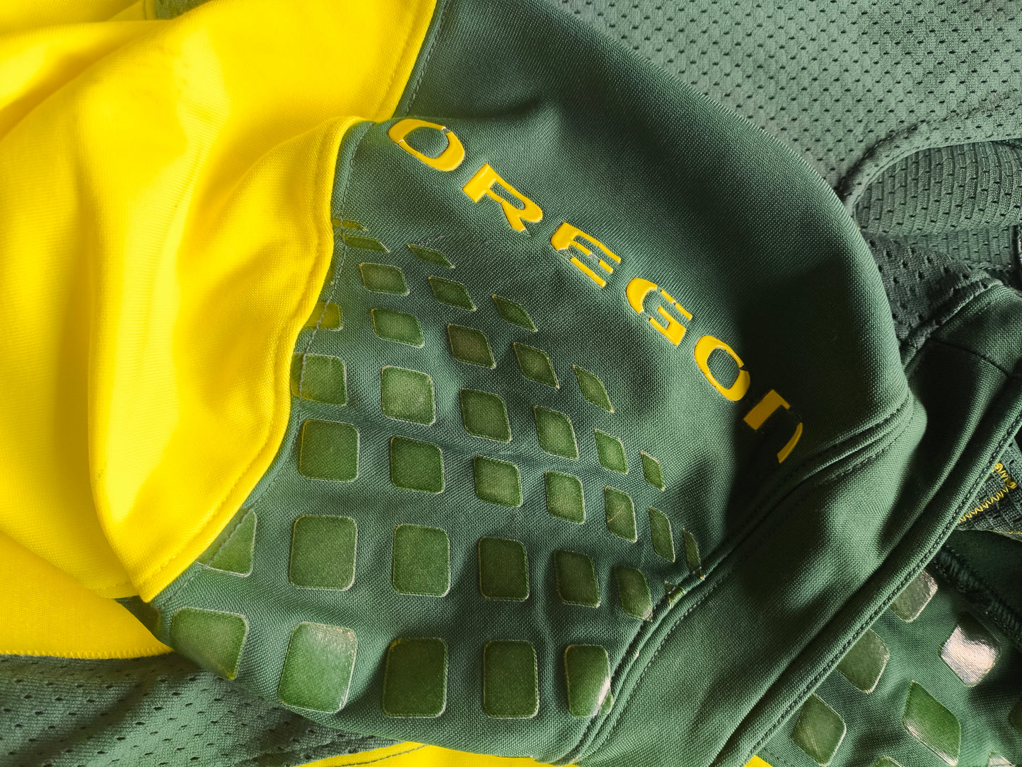 Oregon Ducks Nike NCAA Game Worn Jersey L Marley Tucker