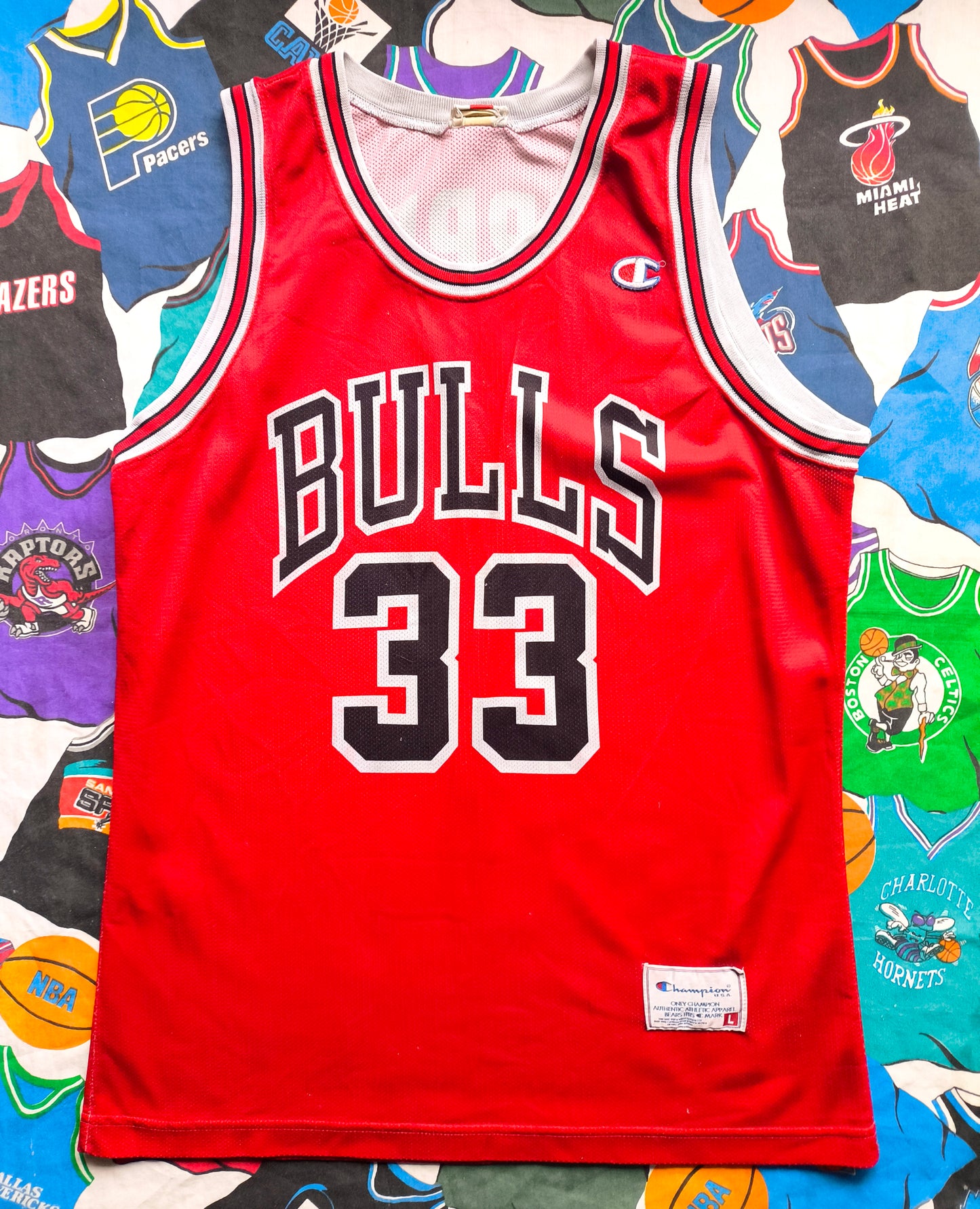 Chicago Bulls Champion NBA Jersey L Pippen