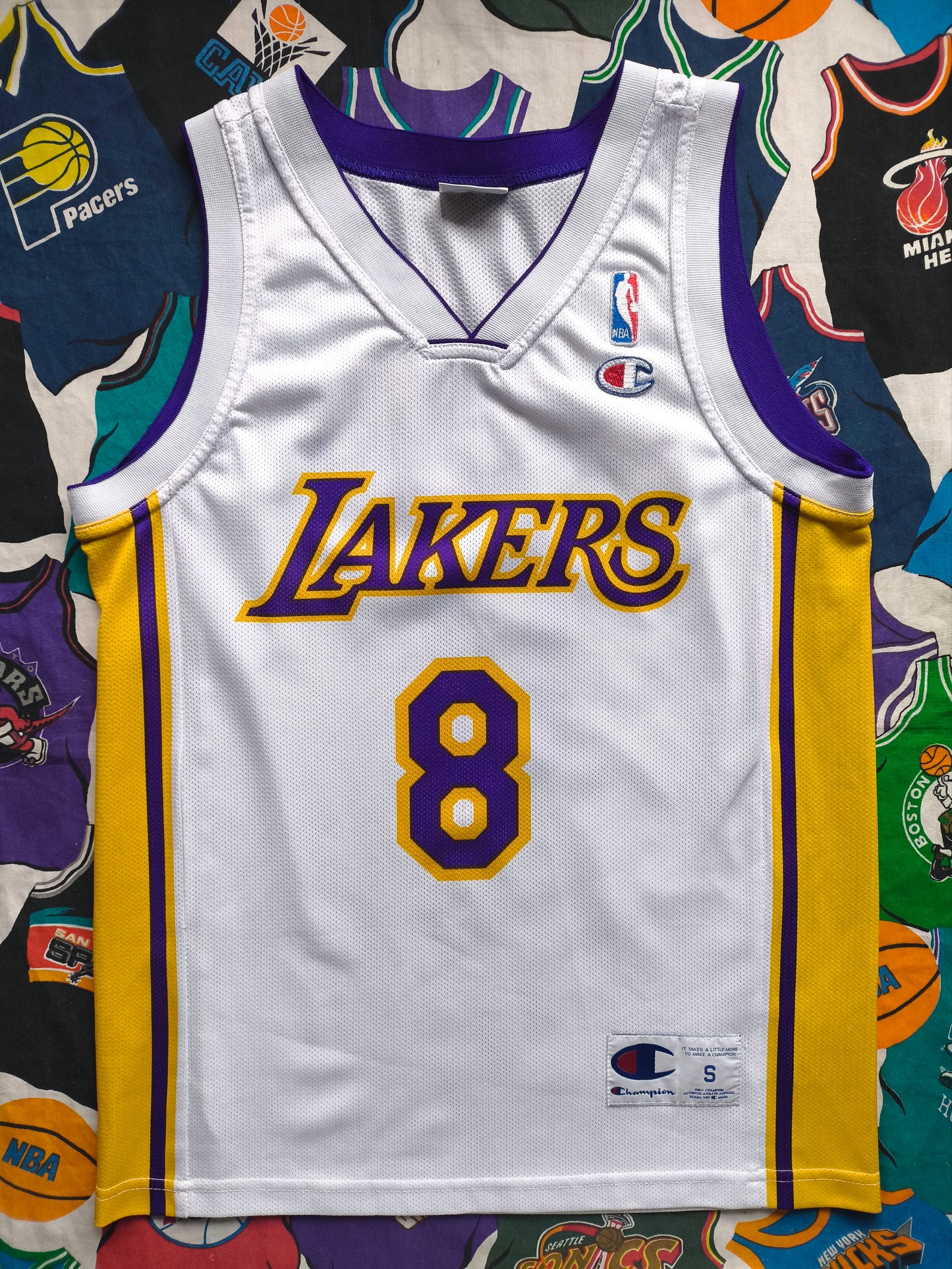 Los Angeles Lakers Champion NBA Jersey S Bryant