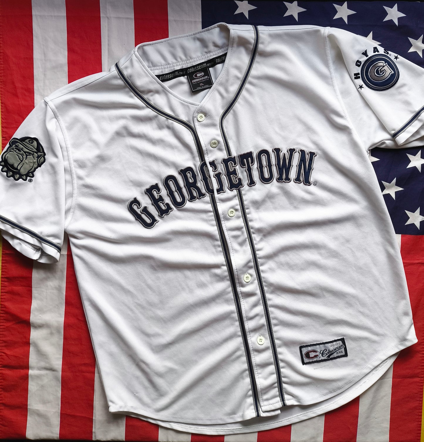 Georgetown Hoyas Baseball Jersey XL