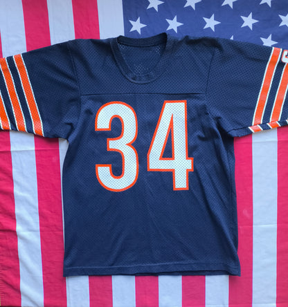 Chicago Bears Sand Knit NFL Jersey S Payton