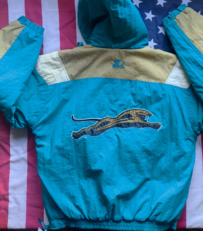 Jacksonville Jaguars Starter NFL Pullover Jacket M