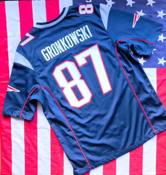New England Patriots Nike NFL Jersey M Gronkowski
