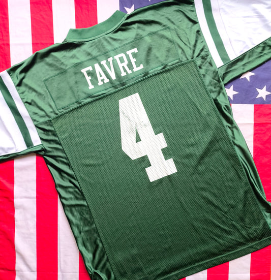 New York Jets Reebok NFL Jersey L Favre