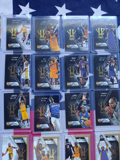 Kobe Bryant Hero Villain Complete 42 Card Box Set