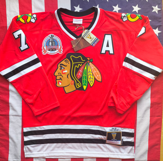 Chicago Blackhawks NHL Jersey L Chelios