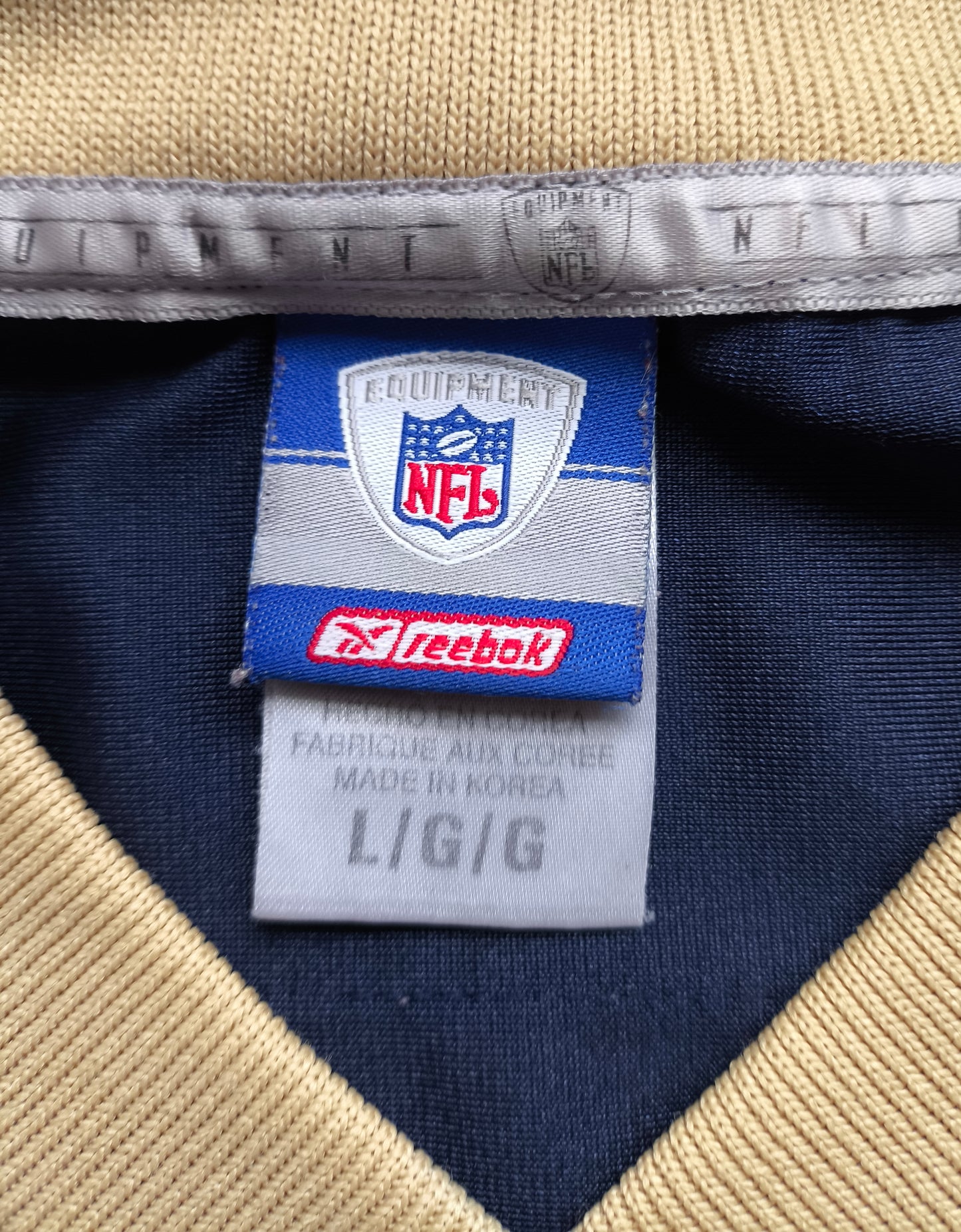 Los Angeles Rams Reebok NFL Jersey L Faulk