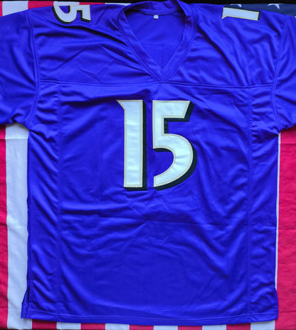 Marquise Hollywood Brown Baltimore Ravens Signed NFL Jersey JSA COA