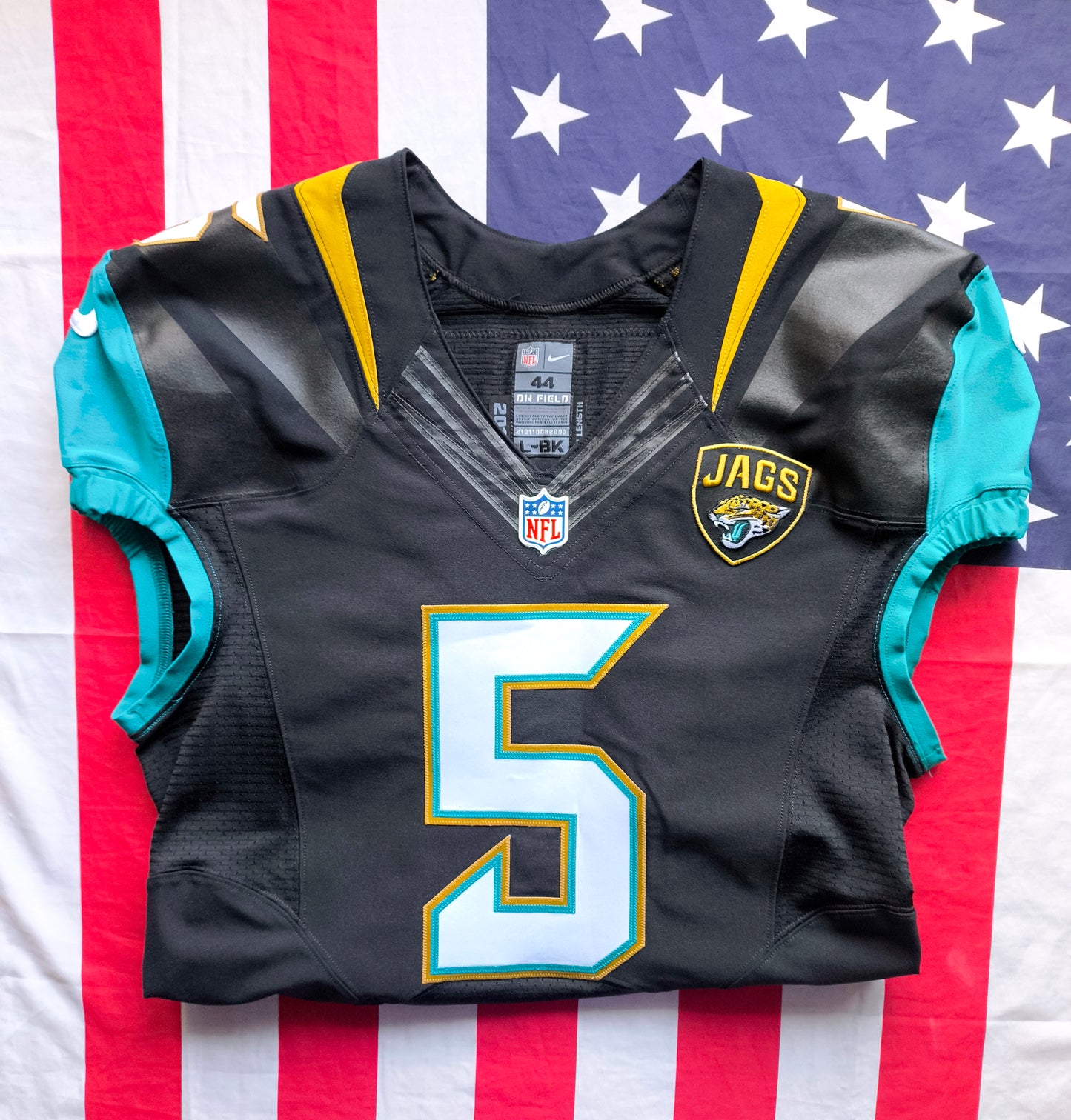 Blake Bortles Jacksonville Jaguars Team Issued Nike NFL Jersey