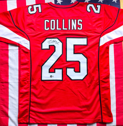 Zaven Collins Arizona Cardinals Signed NFL Jersey Beckett Authentication