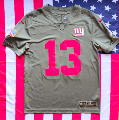 New York Giants Nike Salute to Service NFL Jersey M Beckham Jnr
