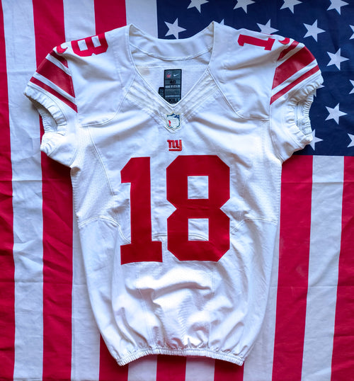 Louis Murphy New York Giants Nike NFL Game Worn Jersey