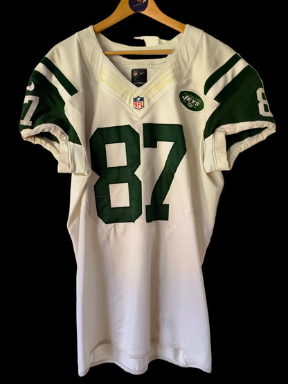 Jeff Cumberland New York Jets Nike NFL Game Worn Jersey