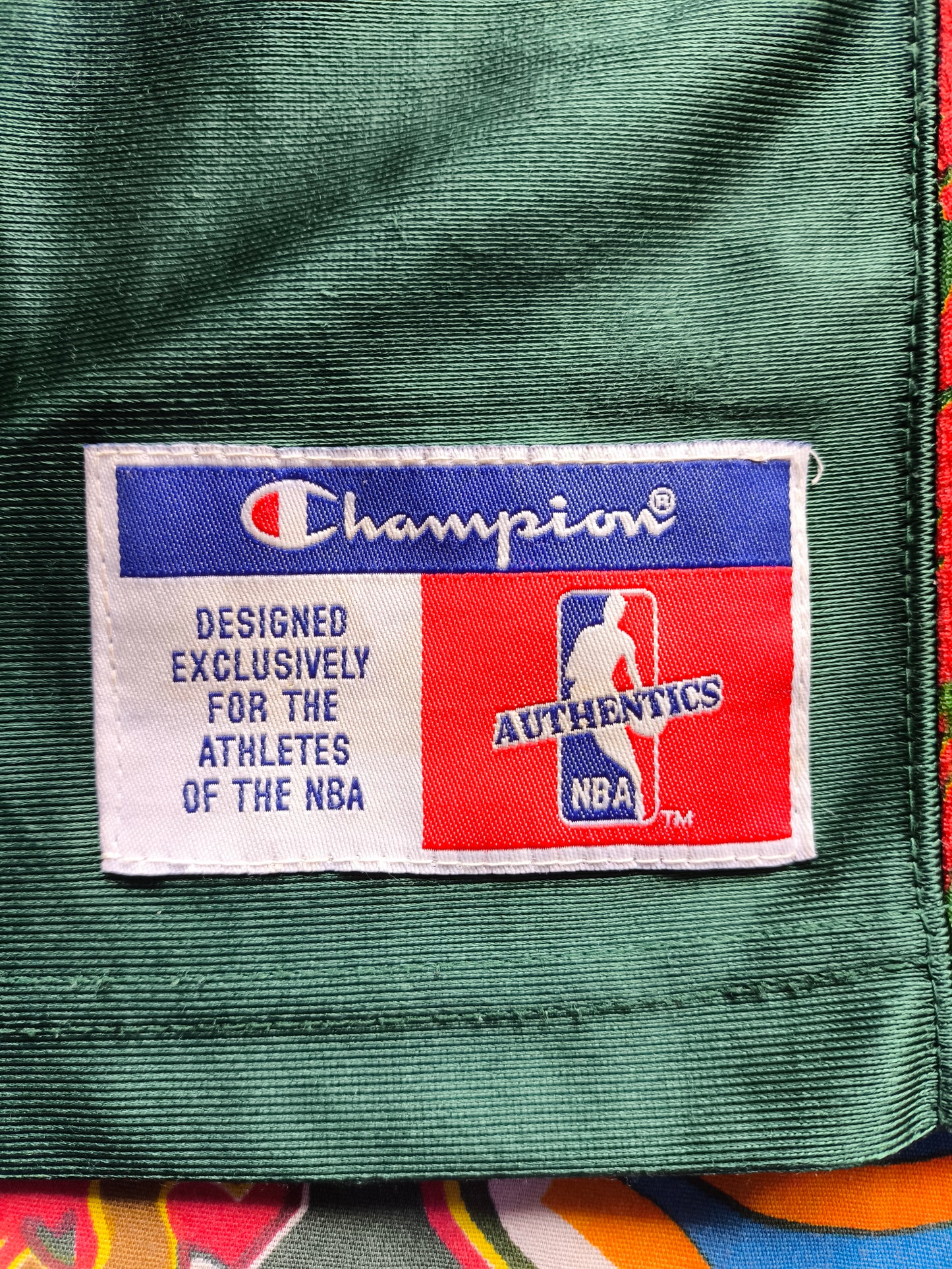 Seattle Sonics Champion NBA Warm-Up Shirt M