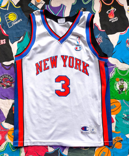 New York Knicks Champion NBA Jersey M Marbury