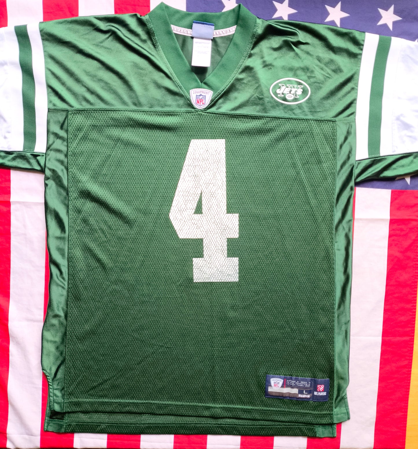 New York Jets Reebok NFL Jersey L Favre