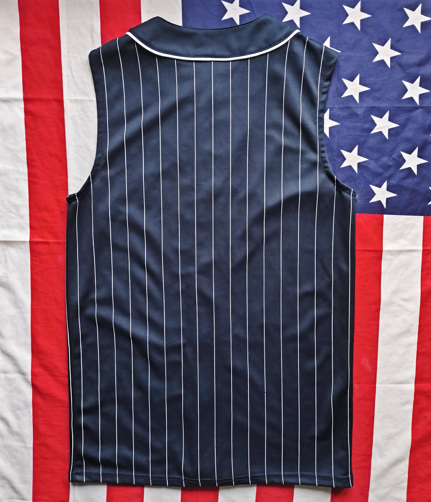 New York Yankees Majestic MLB Sleeveless Jersey M