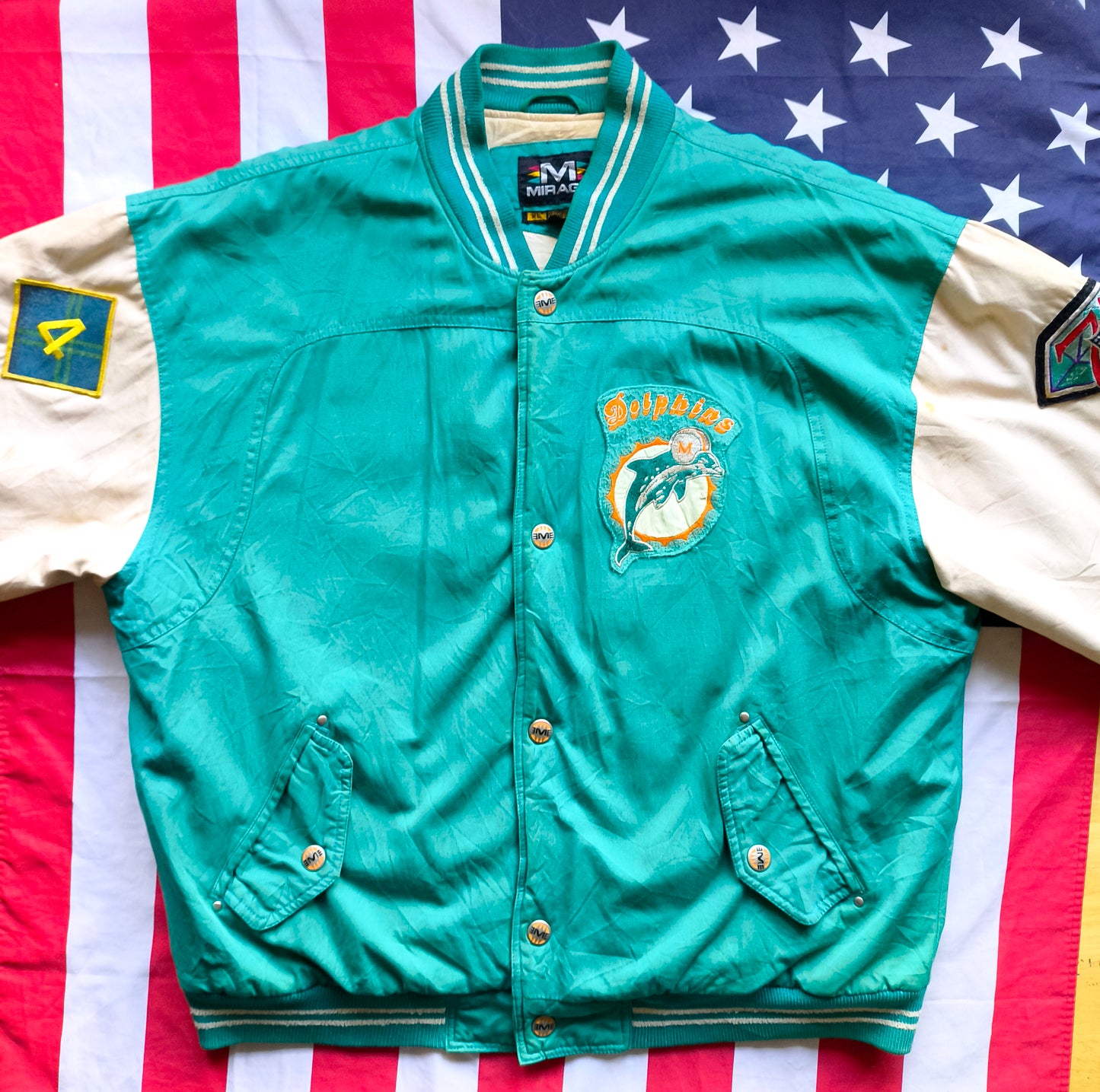Miami Dolphins Mirage NFL Jacket XL