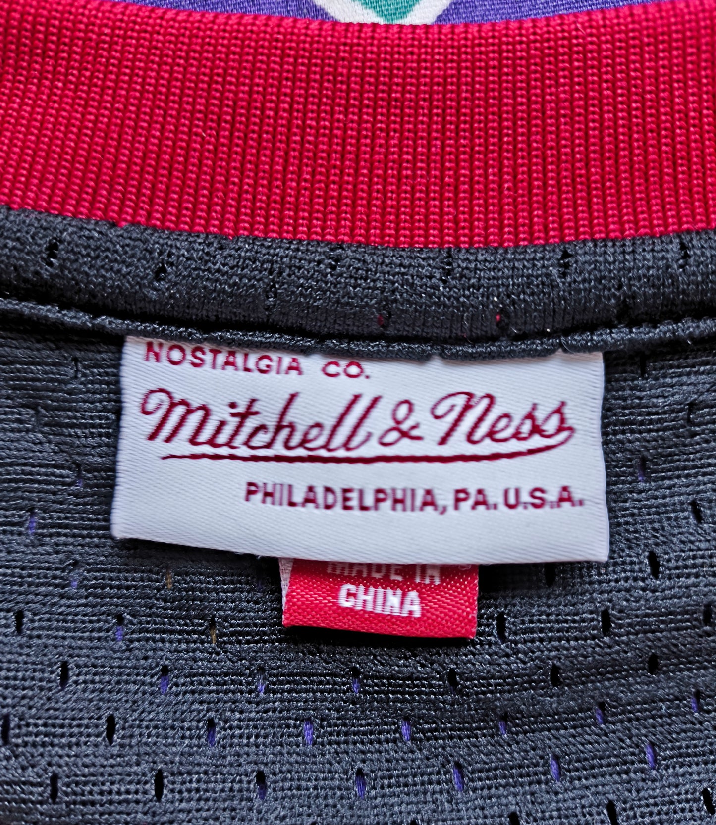 Portland Trailblazers Mitchell & Ness NBA Shooting Shirt M