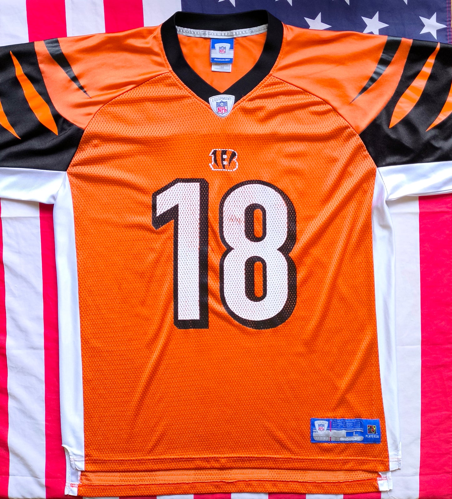 Cincinnati Bengals Reebok NFL Jersey L Green