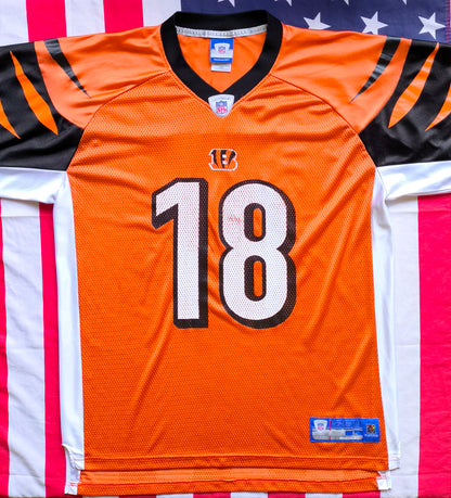 Cincinnati Bengals Reebok NFL Jersey L Green