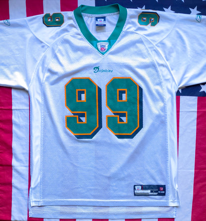 Miami Dolphins Reebok NFL Jersey L Taylor
