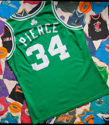 Boston Celtics Champion NBA Jersey XL Pierce