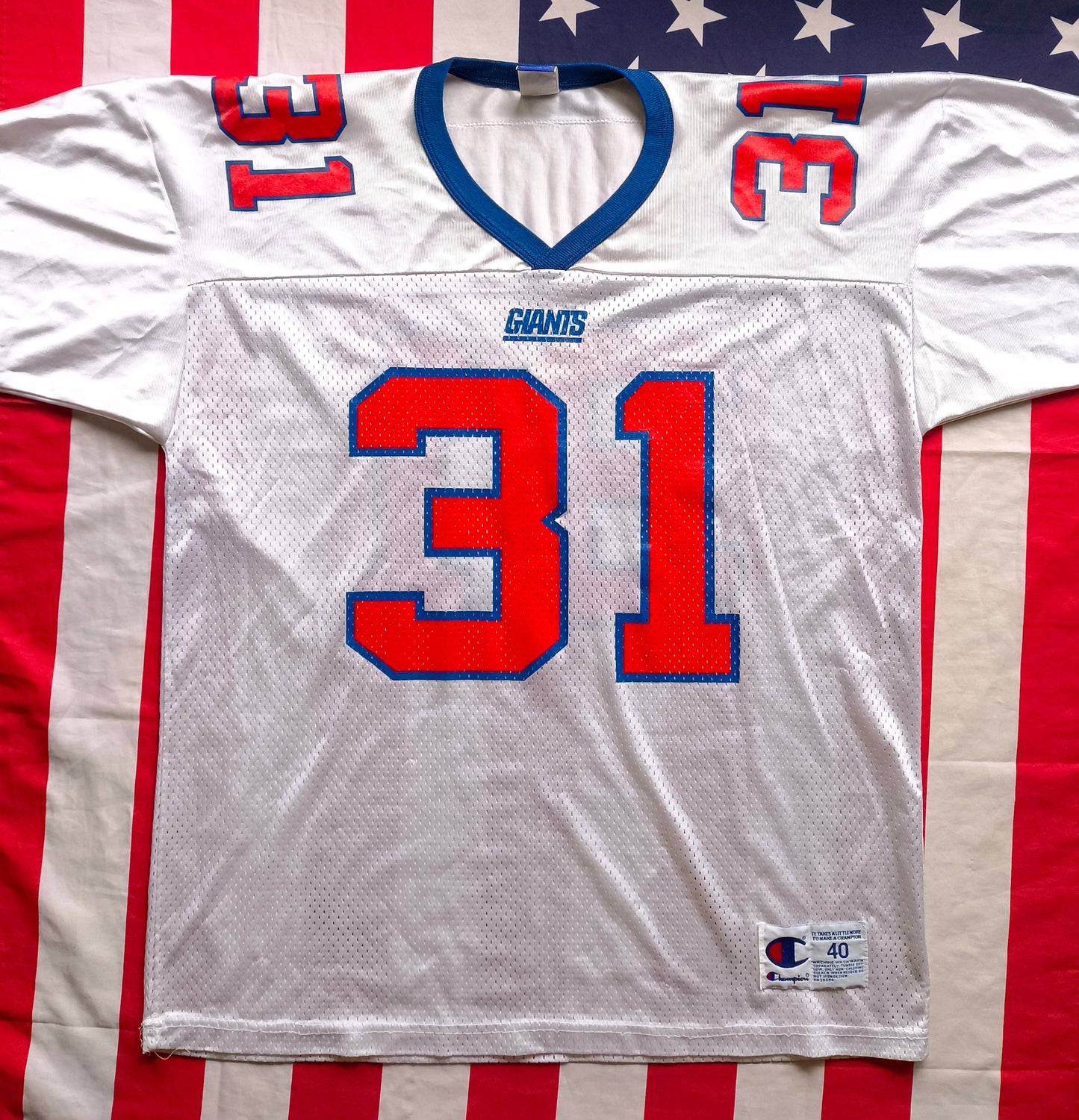 New York Giants Champion NFL Jersey M Sehorn